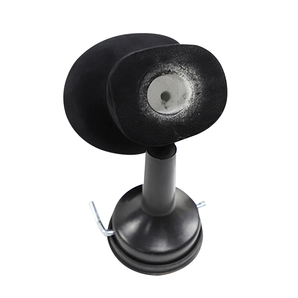 Testa di manichino modello Display piastra di Base parrucche Caps supporto per occhiali pratico floccaggio testa di schiuma modello cappello parrucca puntelli staffa - immagine 5