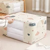 Big Capacity Quilt Clothes Duvet Blanket Storage Bag Dustproof Closet Under-Bed Moisture Proof Organizer Sorting Bags With Zippe 3