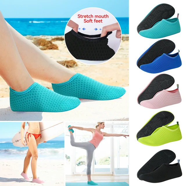 Zapatos de agua antideslizantes para niños y niñas, calcetines de natación,  buceo, piscina, playa, Surf, Verano