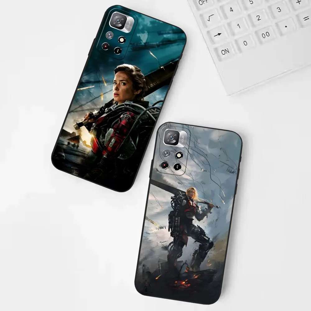 

Чехол для телефона с E-Edge из фильма T-Tomorrowes для Xiaomi redmi 10 11 12 13 14 lite pro ultra x tpro sultra spro s 5g, защитный чехол