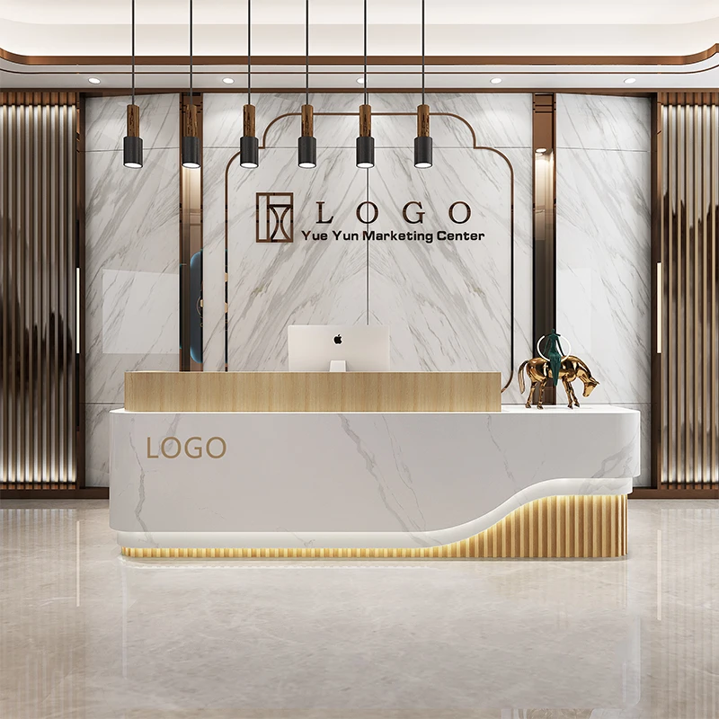 

Banco Modern Reception Desk Office Beauty Salon Lectern Cashier Reception Desk Banco Bureau Meuble Hotel Reception Accessories