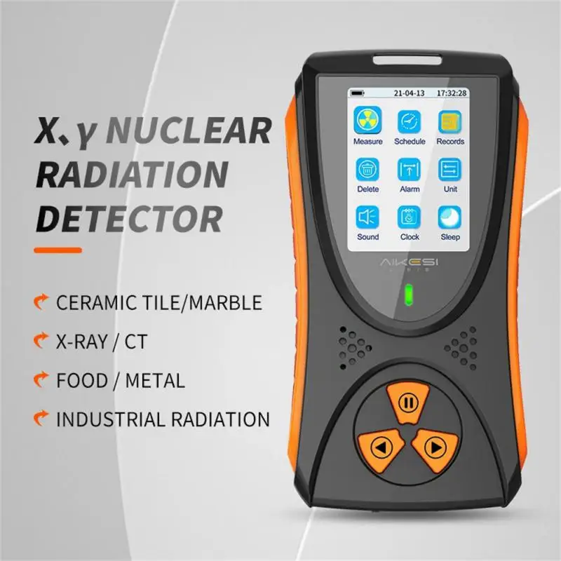 

Geiger Counter X.Y Nuclear Radiation Detector Color Display Screen Personal Dosimeter Detectors Beta Gamma X-Ray Tester