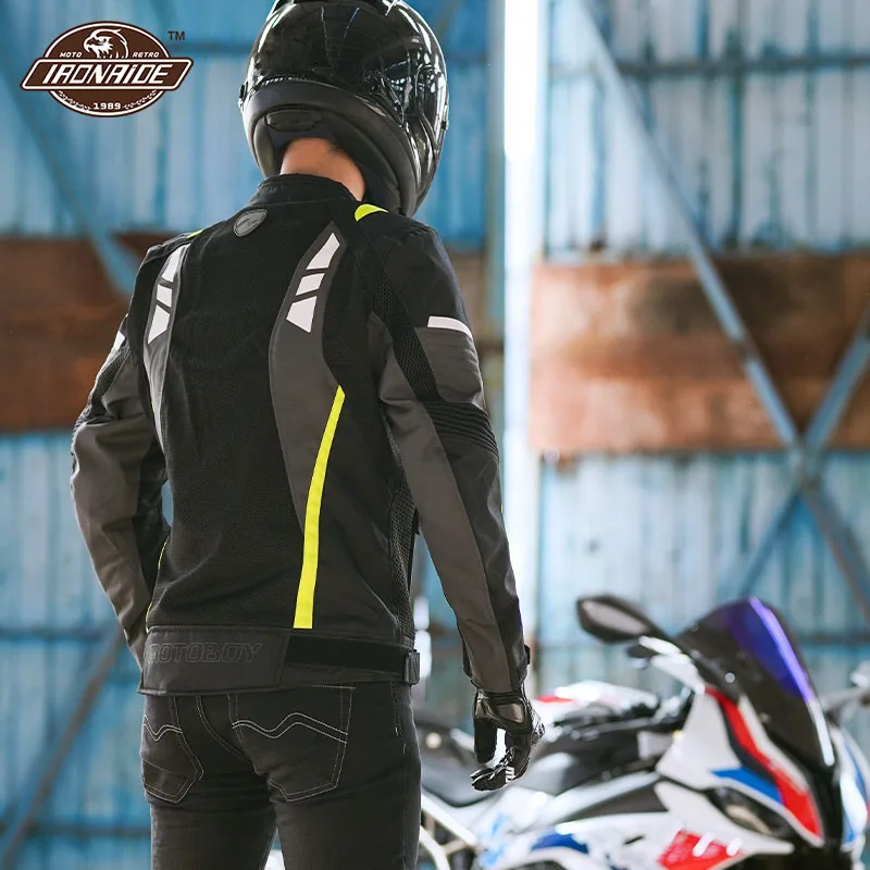     Jaqueta Motociclista Anti-drop Chaqueta Moto Hombre Reflective Motocross Jacket, ũν  Ż 