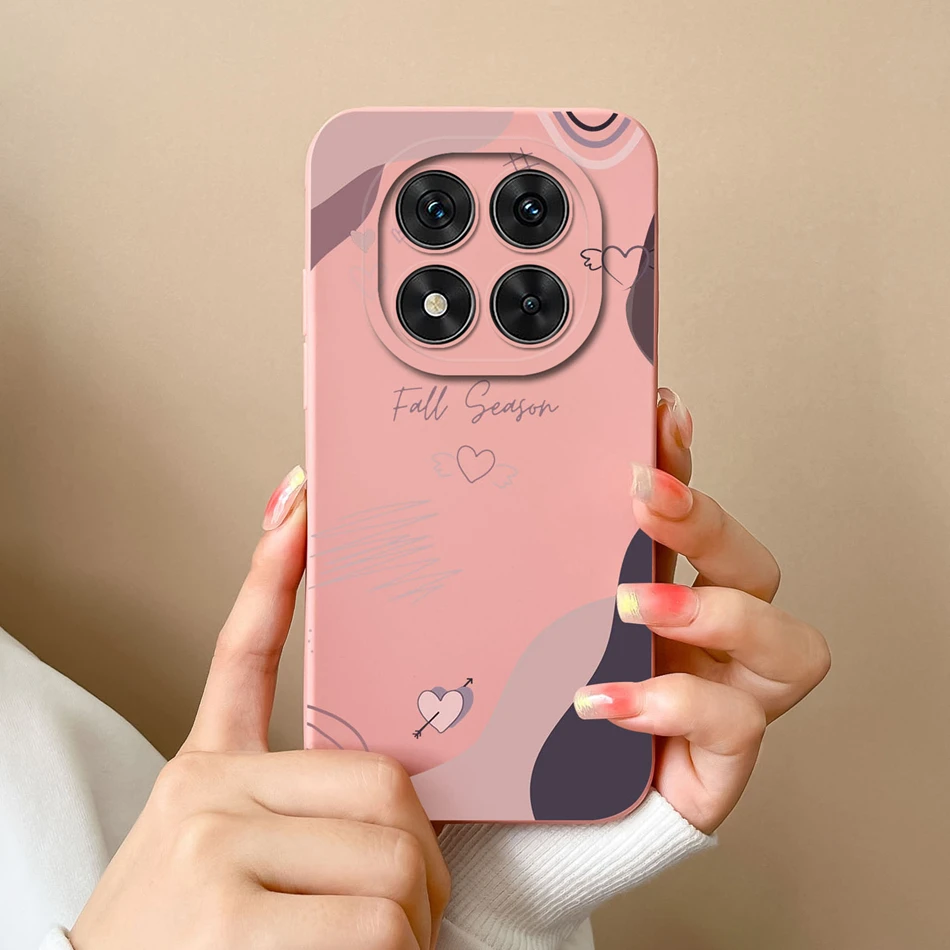 Fashionable Soft Liquid Silicone Phone Case for Xiaomi Redmi Note 14 Pro Plus