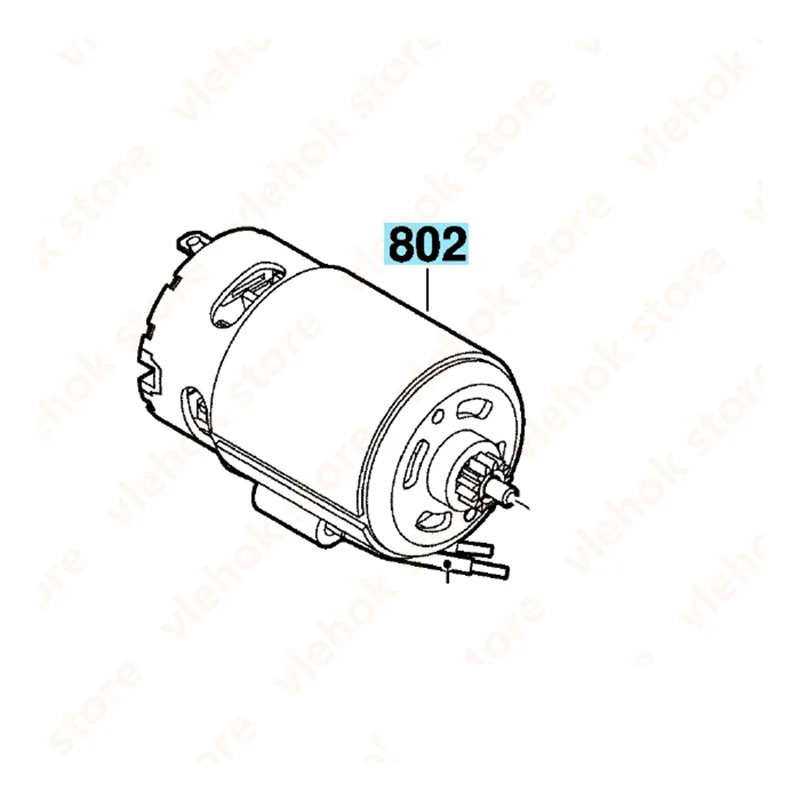 

DC motor 14.4V-18V for BOSCH GSB14.4-2-LI GSB18-2-LI 2609199626 Cordl Perc Screwdr Power Tool Accessories Electric tools part