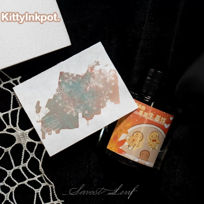 KiityInkpot 52 색상 5ml 쉰 만년필 잉크 비탄소 유리 딥펜용 JINHAO Hongdian 학교 미술 용품 ??문구용품