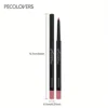 Waterproof Sweat-Proof Lipliner Crayon in Matte Chestnut Brown Versatile Lip Color Rendering for Enhanced Durability 4