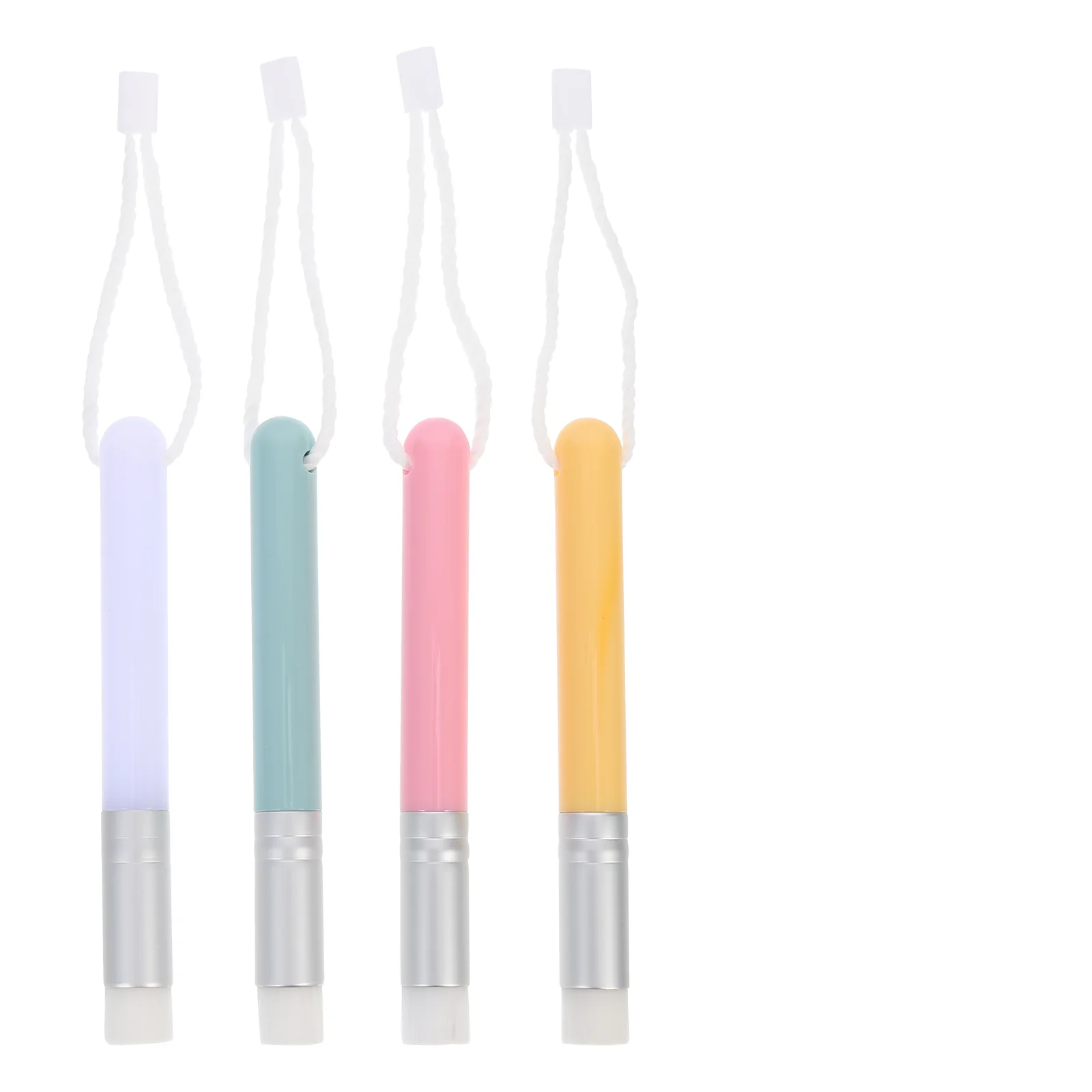 

4 Pcs Mini Ink Brush Blending Tool Blenders Cards Miniature Graffiti Plastic