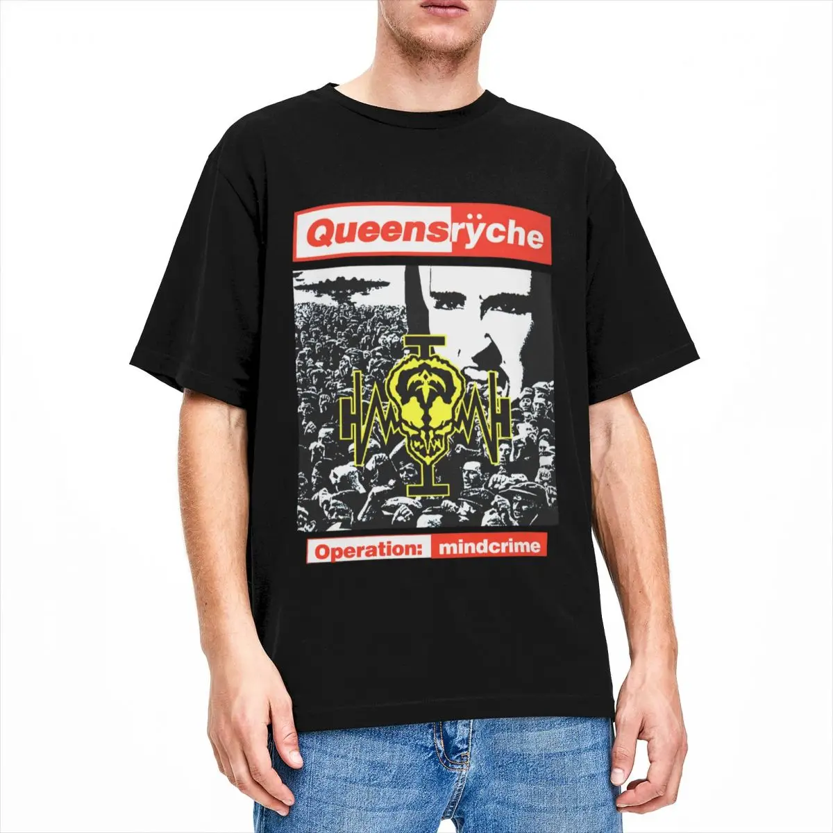 Vintage Queensryche Operation Mindcrime T Shirt for Men
