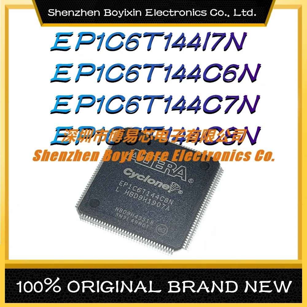 EP1C6T144I7N EP1C6T144C6N EP1C6T144C7N EP1C6T144C8N  Package: TQFP144 New Original Genuine Programmable Logic Device (CPLD/FPGA) 1pcs lot xc2c384 10tq144 xc2c384 tq144 xc2c384 tqfp144 a programmable chip