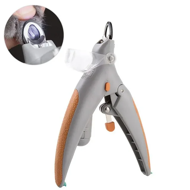S80fb3de2e7e145df9b69a1ea2c2741f6Q.jpg Pet Nail Clipper Strap LED Light Comes With Amplification Function Cat and Dog Nail Trimmer Tool Pet Grooming Cleaning Supplies