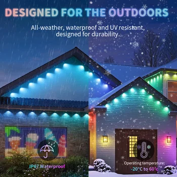 RGB Eaves LED Lights 1