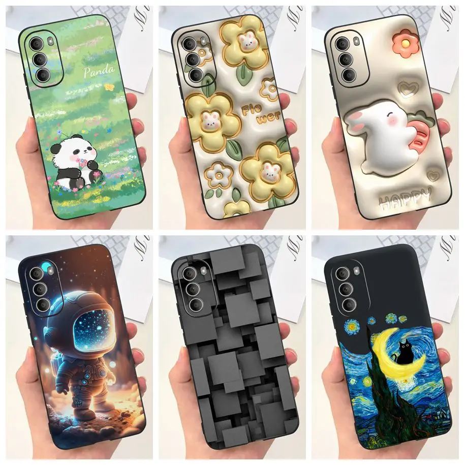 Cute Rabbit Flower Shockproof Phone Case Cover - Enhanced Protection and Style