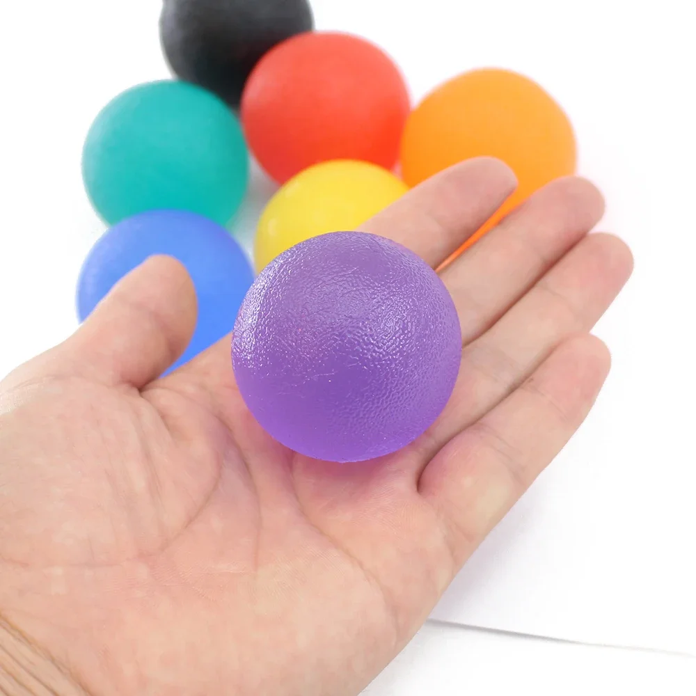 Hand Grip Kraft Training Expander Erwachsene Kinder Gym Fitness Finger Exerciser Handgelenk Rehabilitation Stress Relief Silikon Ball – Detail 5