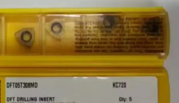 10PCS CARBIDE INSERT DFT05T308MD KC720