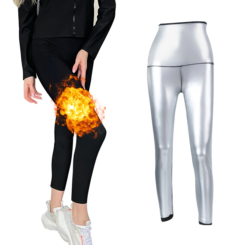Women Body Shaper Pants Hot Sweat Sauna Effect Slimming Pants Fitness Shorts Shapewear Workout Gym Leggings New Upgrade