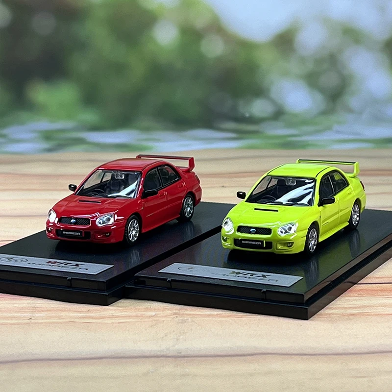 

Литая модель автомобиля Impreza WRX STI из сплава 2006 масштаб 1: 64, коллекционная демонстрационная игрушка, подарки