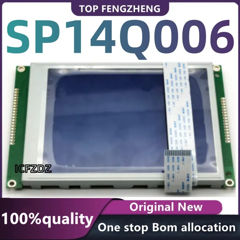 100%New original SP14Q006 5.7'' LCD Display with LED backlight for Industrial Equipment