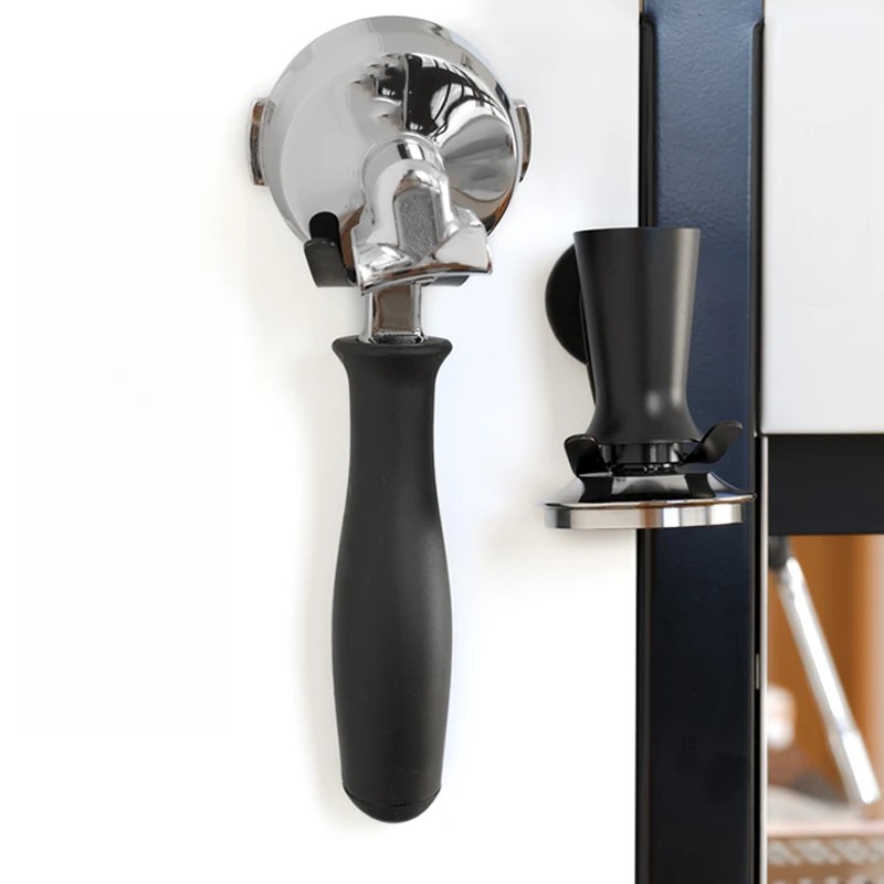 Coffee Handle Magnetic Hook Bottomless Bottom Horn Handle Storage Hanger Powder Hammer Powder Bowl Accessories Storage Bracket