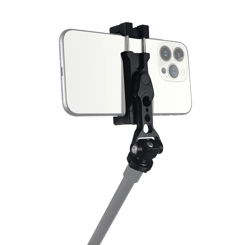 Universal-Handy-Stativ halterung Smartphone-Halter mit kaltem Schuh für horizontale vertikale Aufnahmen – Detail 26