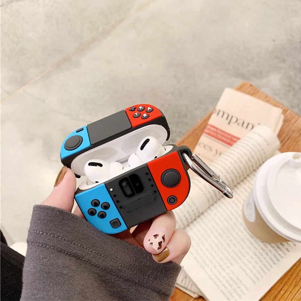 

2023 For Airpods Pro 2 2022 Ceative Game Switch Case For Airpods Pro Silicone Earphone Case For Airpods 3 Case/Airpods 1/2 new