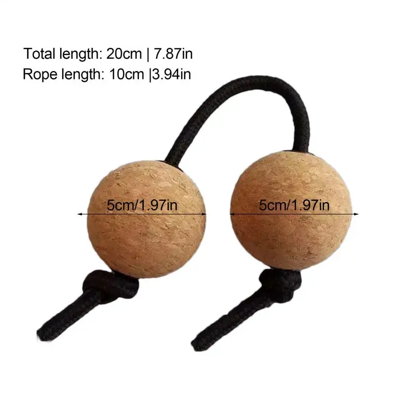 2 Pairs Asalato Shakers Kashaka Rhythmic Balls African Rhythmic Ball Shakers Single Hand Percussion Instruments Rhythmic Ball