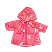 17 Inch Baby Doll Clothes Raincoat Humanoid Doll Accessories Costume Girl Play Toy Waterproof Clothing Wear Kids Festiival Gift 2