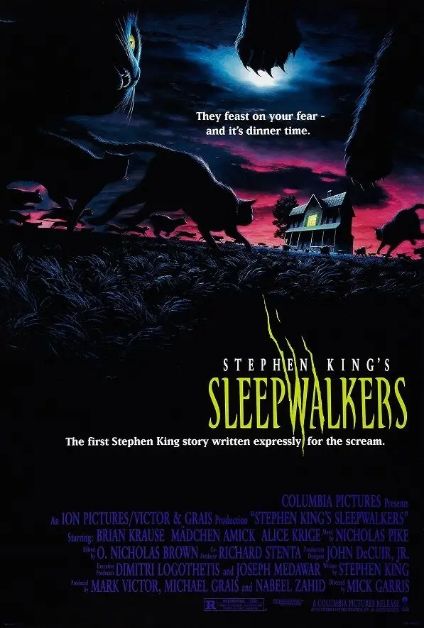 

Sleepwalkers MOVIE Photo Art Film Print Silk Poster for Your Home Wall Decor