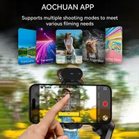 AOCHUAN Smart XE Ai Smartphone 3 Axis Gimbal Stabilizer For iPhone and Android phone Face tracking without app Handheld Gimbal - Image 6