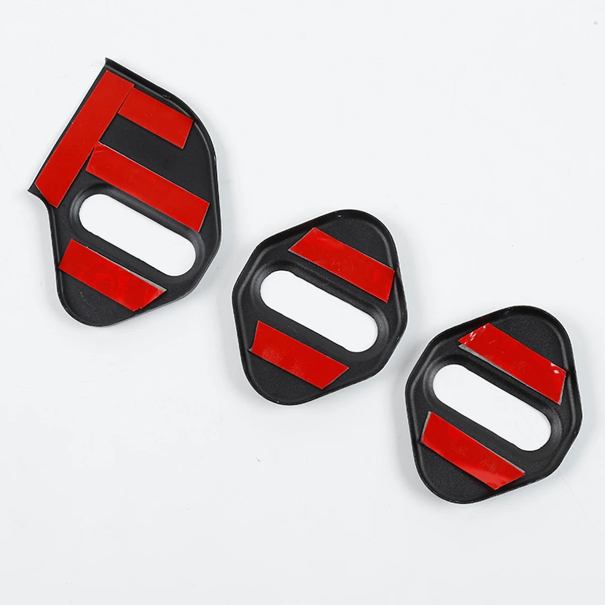 Klistermærker til beskyttelse af bildørlås til Suzuki Jimny 2019 2020 2021 Udvendigt tilbehør (sort)_voghion.com