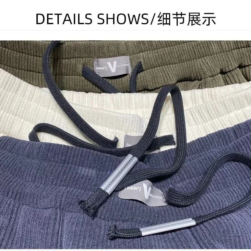 Men Trousers Men's Thick Fleece Thermal Pants