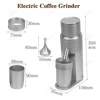 GZZT M63 Single Origin Bean Grinder 63MM Stainless steel Cone Burr  Coffee Grinder Coffee Grinding Machine Coffee Miller 4