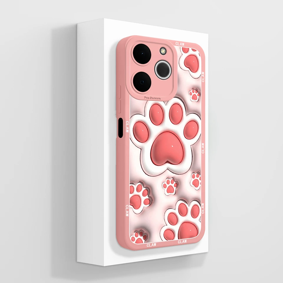 Butterfly Bear Flower Shockproof Minimalist Phone Case