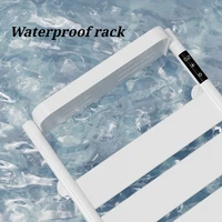 ราวแขวนผ้าเช็ดตัวไฟฟ้าในห้องน้ำ พร้อมหน้าจอดิจิตอล กันน้ำ อุ่นผ้าเช็ดตัว อุปกรณ์ในห้องน้ำ 5