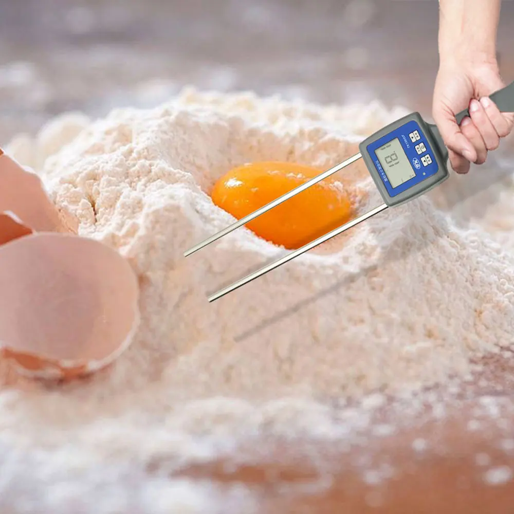 

TK100GF измеритель влажности крахмала, цифровой измеритель влажности зерна, LCD дисплей для кукурузной пшеницы, рисовой муки