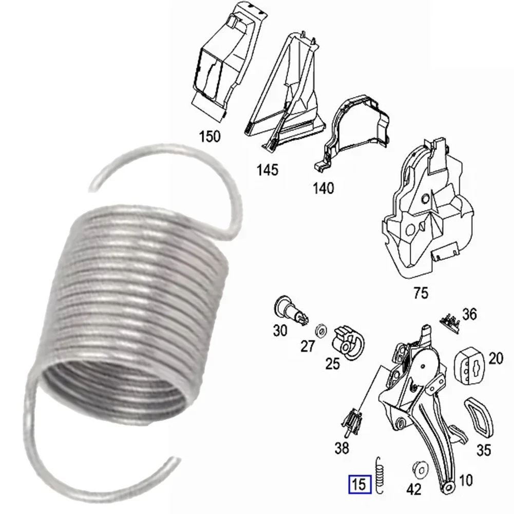 Car Return Spring A2029932010 For Mercedes Parking Brake Pedal Tension Metal Return Spring Car Parts clutch pedal return spring handbrake return springs 1Pc