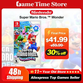 Super Mario Bros. Wonder Offerte di giochi per Nintendo Switch Scheda di gioco fisica originale al 100% per console di gioco Nintendo Switch OLED Lite 1