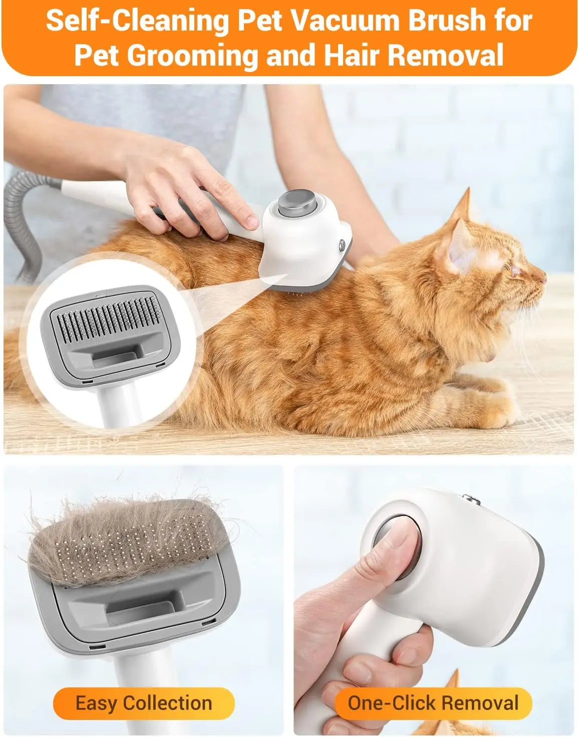 Pet grooming vacuum kit image 5