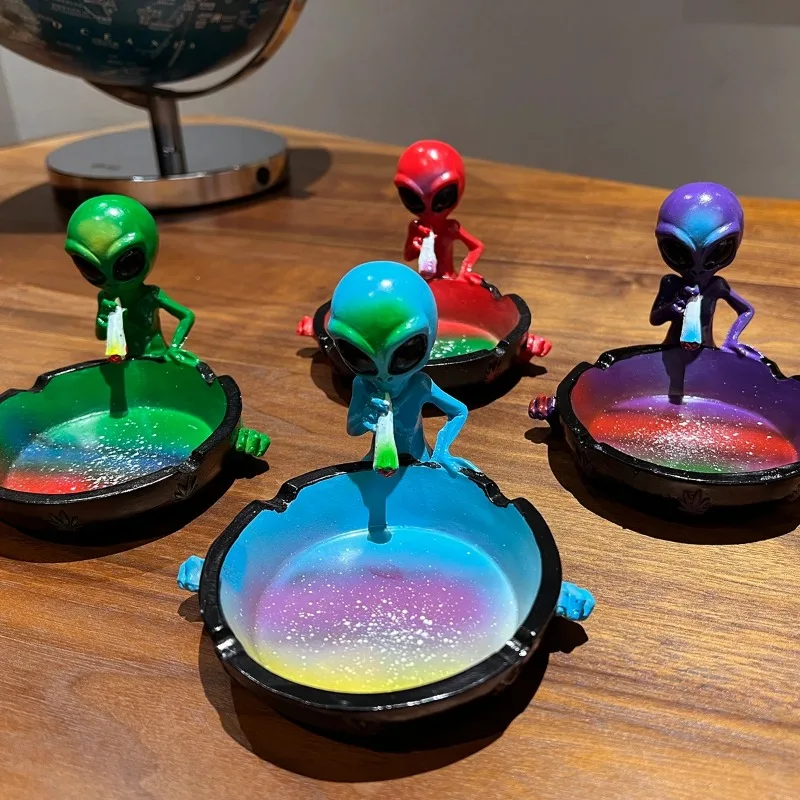 Posacenere Luminoso in Silicone Premium, Resistente al