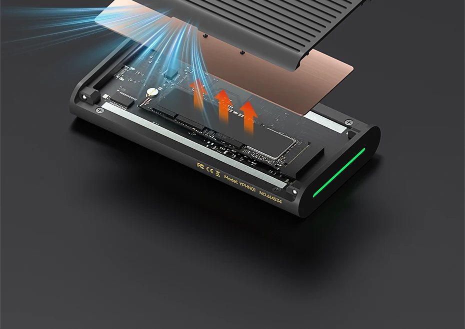 Hagibis 80Gbps Thunderbolt NVMe SSD Enclosure