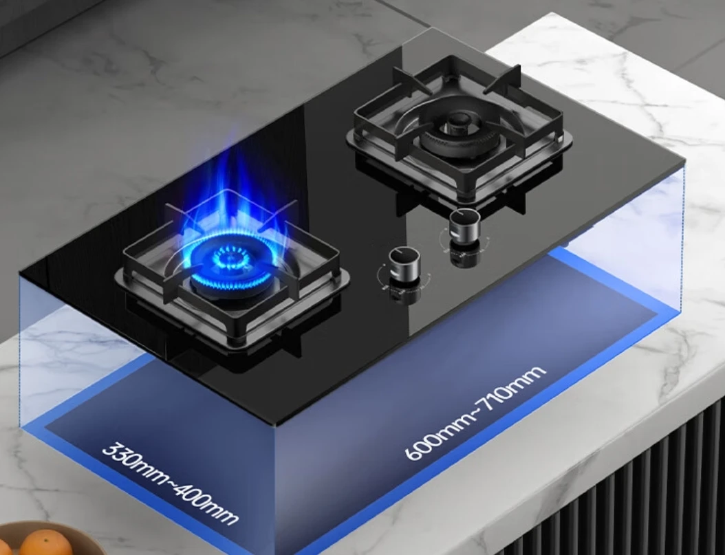 Free Sample 5.2kw price electric gas stove Household embedded natural LPG stove heavy fire Can be timed off