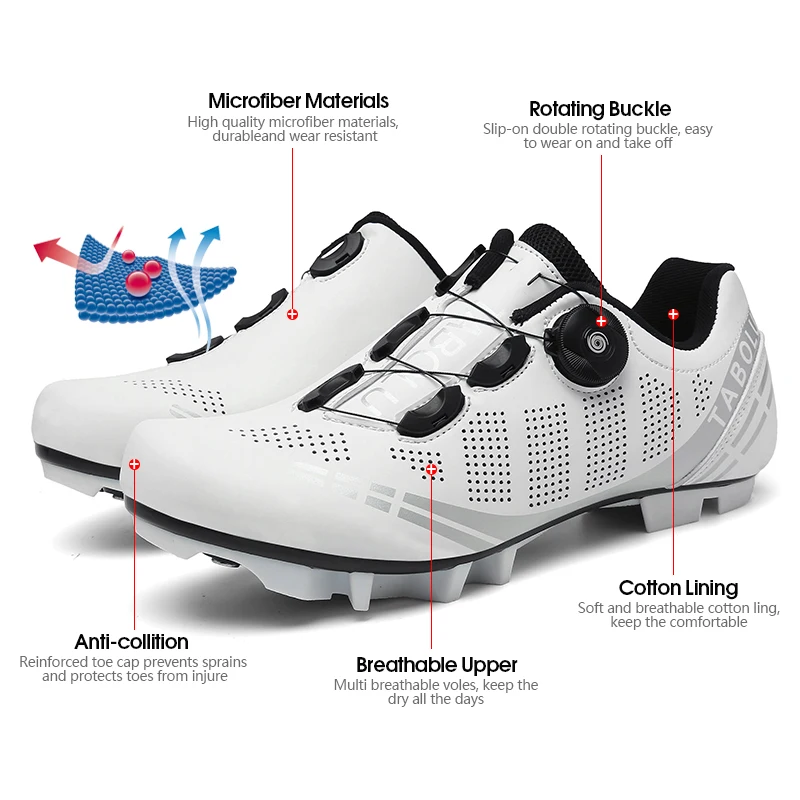 Mtb Cycling Shoes Men Women SPD Cleat