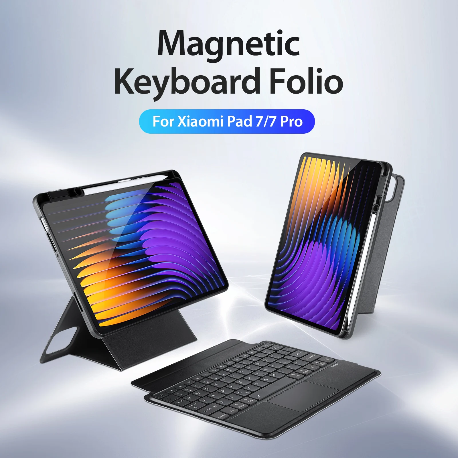 Suitable for Xiaomi Pad 7/7 Pro Bluetooth Keyboard Touch Xiaomi 6 Magnetic Separation Keyboard