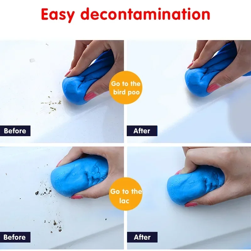 Car Cleaning Clay Bar 100g Car Wash Clay Automotive Cleaner Detailing Sludge Mud Remove Washer