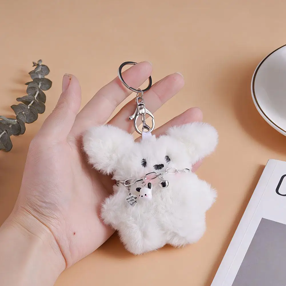 Kawaii Pochacco Plush Doll Keychain - Cute Anime Pendant for Children and Girls' Gifts