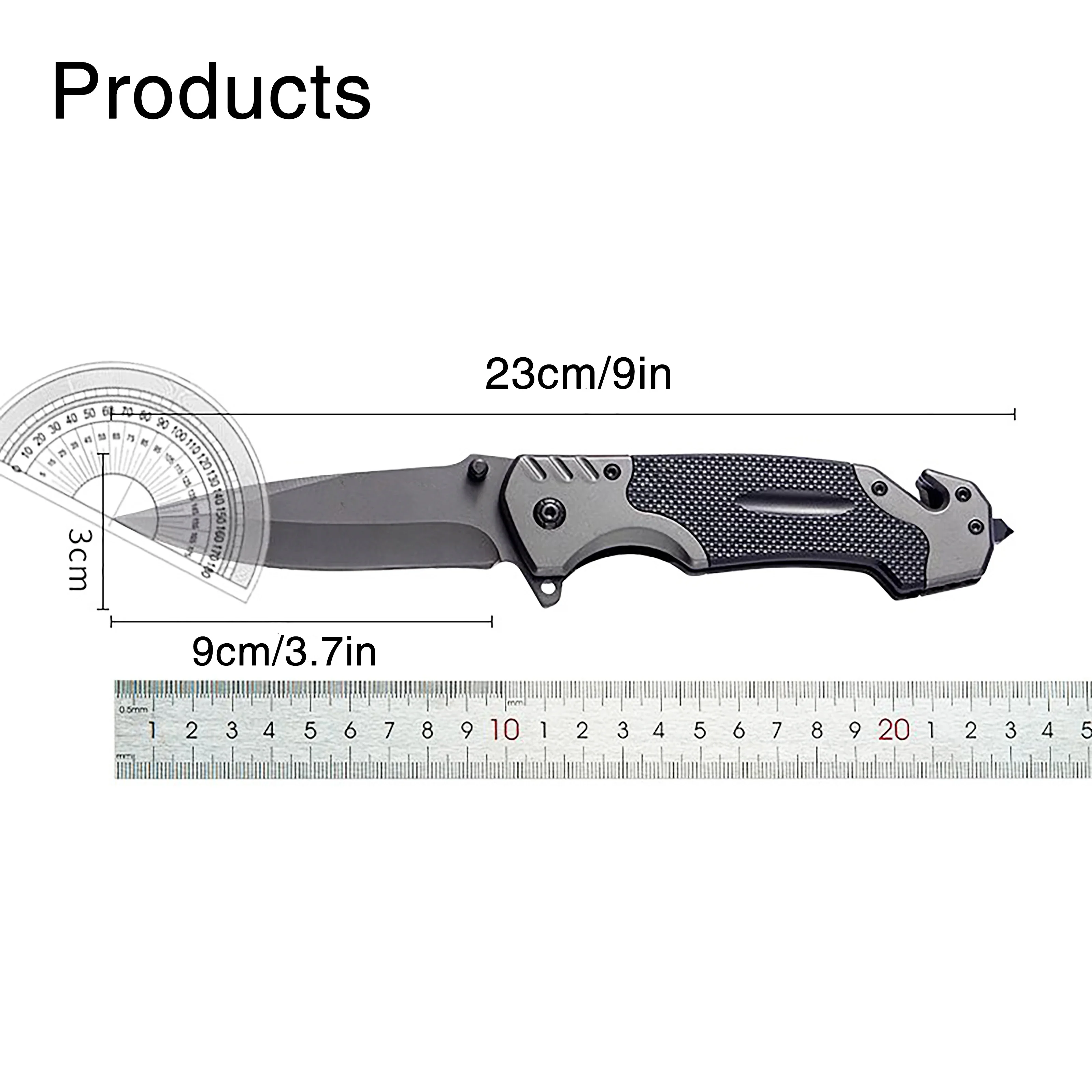 Multifunctional Folding Knife Household Outdoor Camping Survival EDC Tactical Pocket Knife