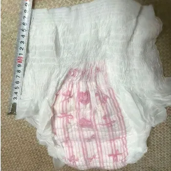 20/30P Stile di biancheria intima Pantaloni pull-up per adulti ABDL Stampa Slip per pannolini usa e getta di grande capacità Traspirante DDLG Mutandine a prova di perdite