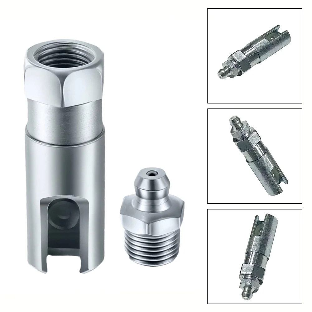 

Right Angle 90 Degree Push-on Grease Coupler With 1/8 Inch NPT Threads 4.1cm*1.4cm Tool Accessories