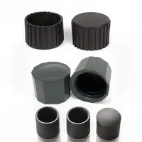 Safety Plastic Circular Foot Pads for Fitness Equipment, Outer Round Foot Covers, Floor Mats, Multiple Sizes, Accessories 1