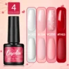 COSCELIA Manicure Set Nail Polish Set 4 Colors Gel Nail Polish with Nail Dryer Lamp Top Base Coat Tools for Nail Art 2